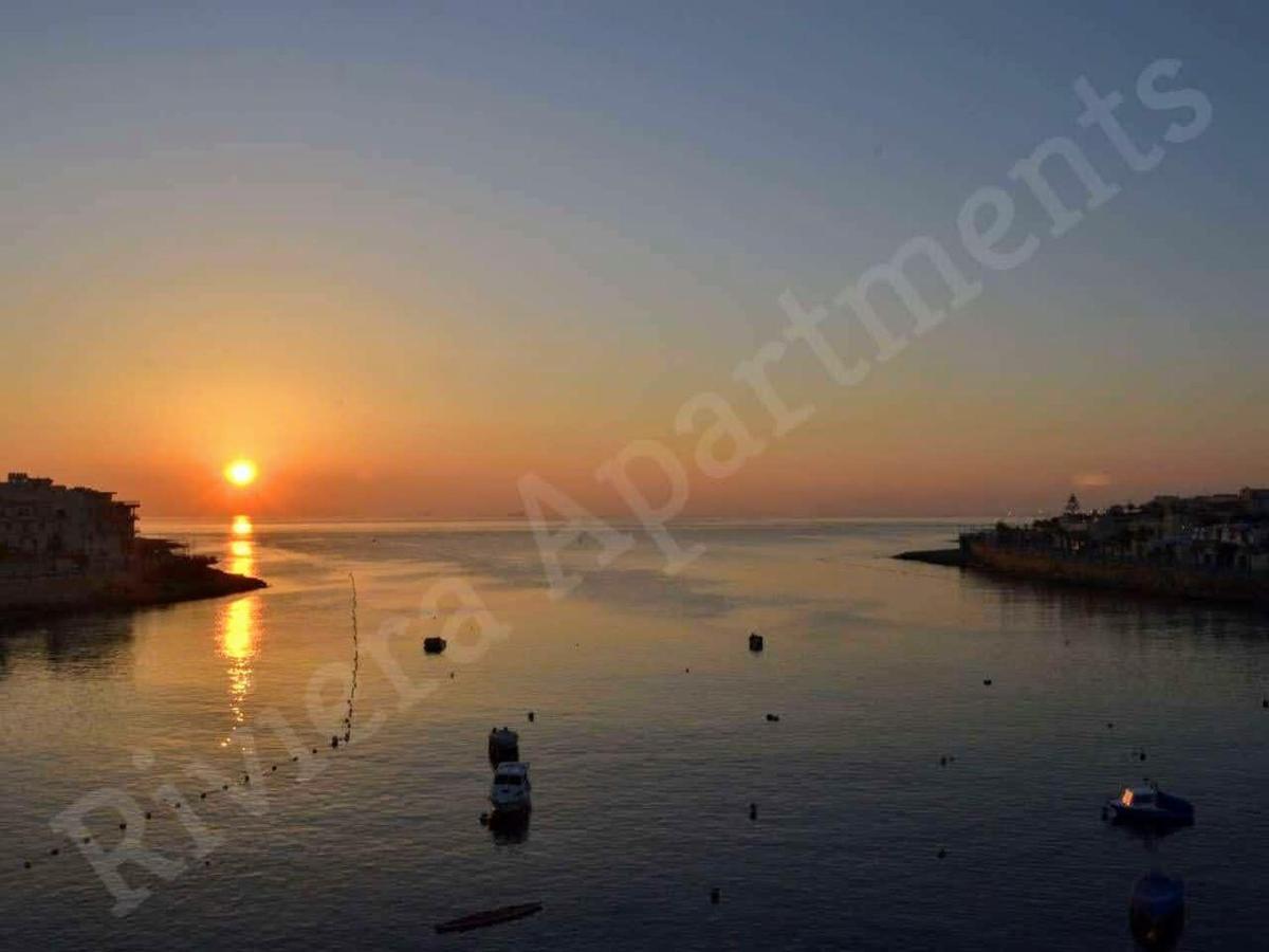 Riviera Holiday Apartments - Seafront - Wifi مارساسكالا المظهر الخارجي الصورة