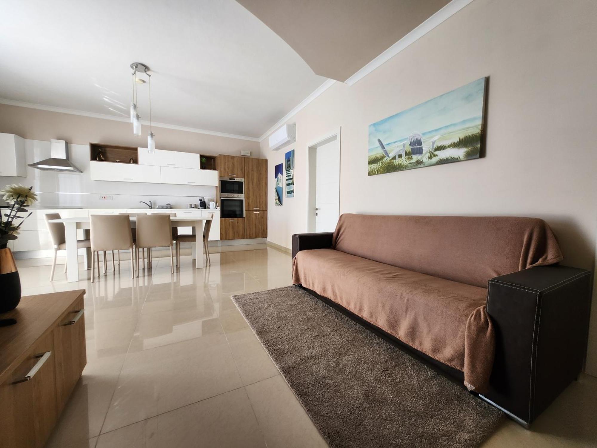 Riviera Holiday Apartments - Seafront - Wifi مارساسكالا المظهر الخارجي الصورة